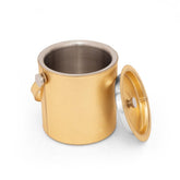 Bailey Ice Bucket With Tong Gold